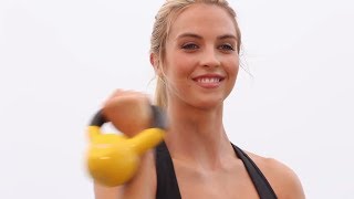 60 min Beginner Total Body Kettle Bell Workout
