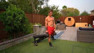 Rear Foot Elevated Kettlebell Single Leg RDL exercise video thumbnail