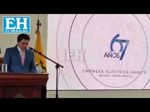 #Ambato | ▶️🎥 Sesión solemne Eeasa destaca los 67 años de servicio. (03-07-2026)