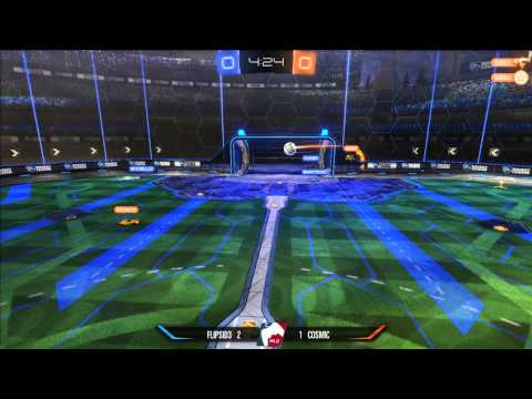 Cosmic Aftershock vs Flipsid3 Tactics - Games 3-5 (Rocket League NA vs EU - August 25th 2015)