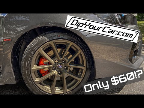 Change the Color of Your WHEELS & CALIPERS for $60!? - Subaru WRX 15+