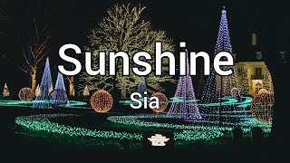 Sunshine - Sia | Lyrics