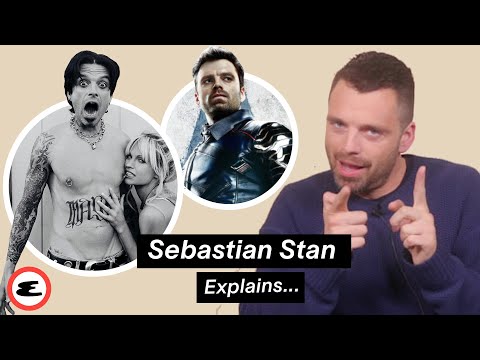 Sebastian Stan über Tommy Lees extreme Transformation, Marvel & Star Wars | Explain This | Esquire