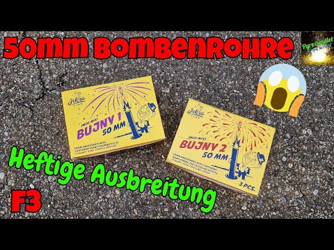 Iskra Bujny 1 & 2 | 50mm F3 Bombenrohre [Funke] | Pyrozündler