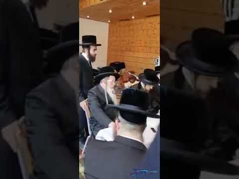 Sadigura Rebbe Commemorating 450th Yahrtzeit of the Arizal in Switzerland - 5 Av 5783