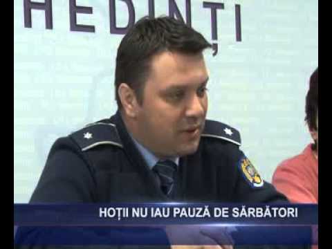 HOTII NU IAU PUZA DE SARBATORI