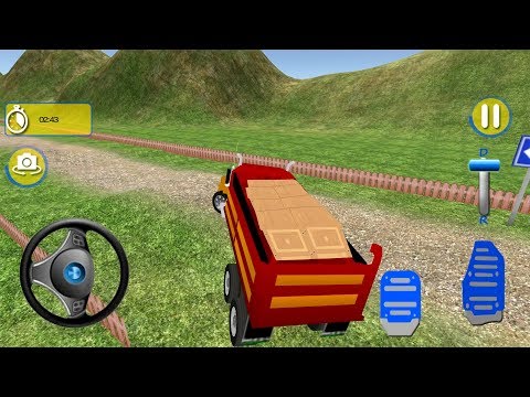 Offroad Transport Vehicle Cargo - Jeep Driver Simulator 2019 Android Gameplay [HD]