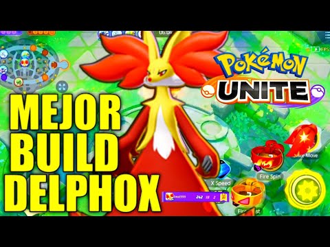 DELPHOX IS AN S+ TIER JUNGLER !! CONSTANT DAMAGE OUTPUT! POKEMON UNITE!