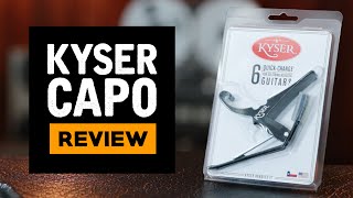 Video thumbnail for Kyser Capo KG6B Review by Tony Polecastro