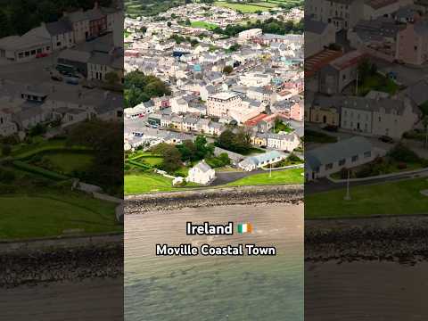 Moville Coastal Town, The Charm of Ireland's Wild Atlantic Way #moville #shorts #irishtourism