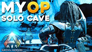 I Found The Perfect SOLO Cave! | Ark Ascended Small Tribes PvP