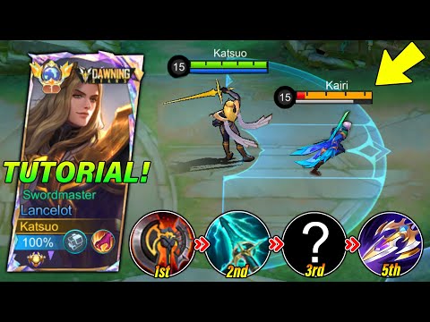 LANCELOT NEW SECRET BUILD TRICK FULL TUTORIAL! | HOW TO PLAY LANCELOT LIKE A PRO 2024 (must watch!)