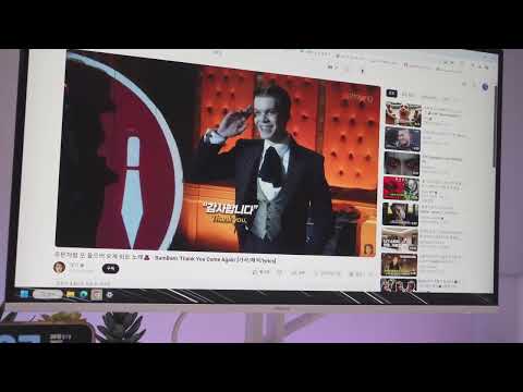 필립스 27E1N1100AW 100 시력보호 4면 보더리스 화이트 무결점 시연  [다나와 리포터]