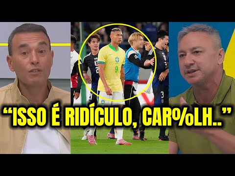 🚨 NOSSA! RIZEK E PAULO NUNES DETONAM A SELEÇÃO APÓS VEXAME CONTRA O JAPÃO
