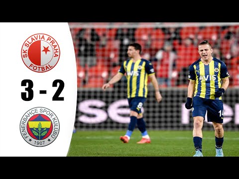 Slavia Prag 3-2 Fenerbahçe MAÇ ÖZETİ | UEFA Konferans Ligi - 2022