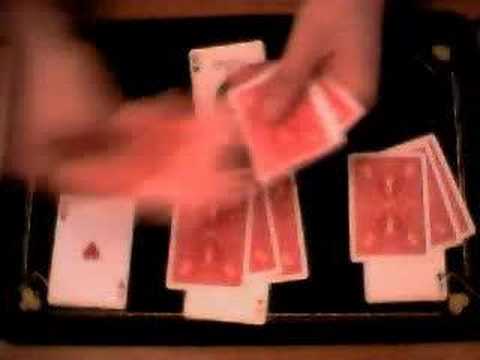 Truco de magia: Los 4 ases