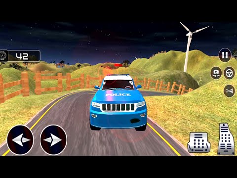 US Police Car - Offroad Police Van Chasing Crime Driving - Android GamePlay #3