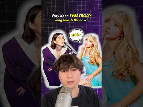 Why Does Everybody Sing Like THIS now? 🎤🤫 #billieeilish #music