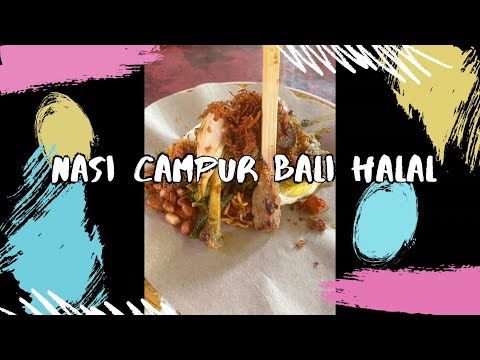 Mek Juwel Ubud Bali || Warung Nasi Campur Ayam Khas Bali