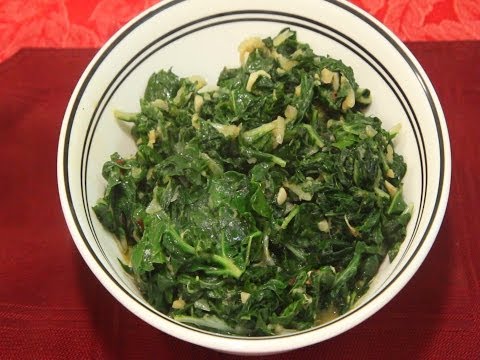 Creamy Swiss Chard with Coconut - Vegetarian
