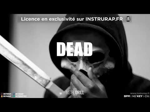 FREE Instru Rap Drill Freestyle Sombre   DEAD   Prod  By 808GHOST1080p1