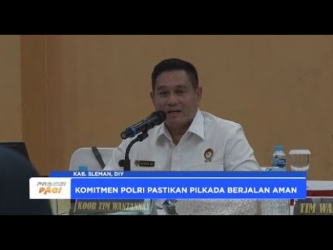 POLDA DIY SIAP AMANKAN PILKADA SERENTAK 2024