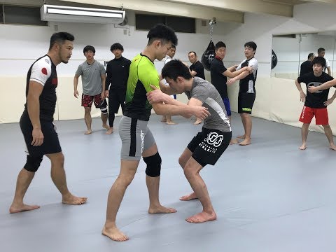 青木真也MMAクラス・パラエストラ八王子tres町田 タックルの基本