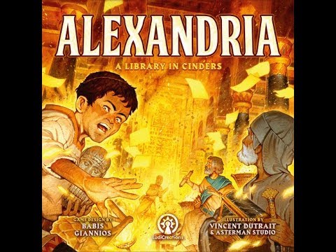 The Purge: # 1623 Alexandria: The library burns into cinders and you are only hoping to accomplish your own selfish goals