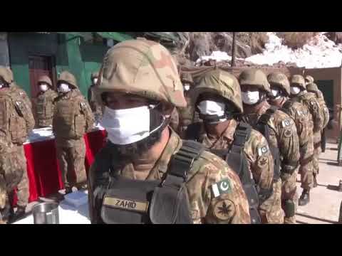 General Qamar Javed Bajwa visited forward troops deployed along Line of Control (LOC).