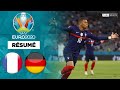 🏆 #EURO2020 🇫🇷🇩🇪 La France bat l'Allemagne dans un match à haute intensité