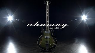 Video thumbnail for Chowny CHB-2 Semi-Hollow Bass, Emerald Burst | Gear4music demo by Gear4music Guitars