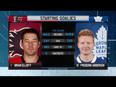 Maple Leafs Game Preview: Calgary vs Toronto  - January 23, 2017