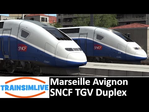 Let's Play Train Simulator 2016 - Marseille Avignon, TGV Duplex