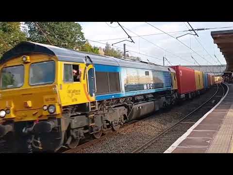 66789 and 66709 4s57 Hams Hall GBRf - Mossend Euroterminal GBRf,  8th / 10th August 2023