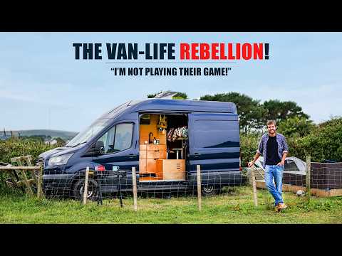Living Simply In A Ford Transit as an Act Of Freedom - Escaping The Modern Trap!