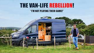 Living Simply In A Ford Transit as an Act Of Freedom - Escaping The Modern Trap!