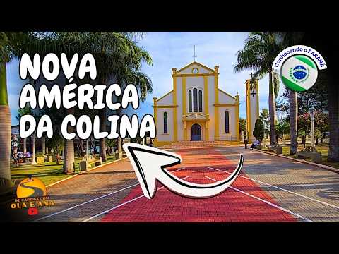 NOVA AMÉRICA DA COLINA PR Como é essa pequena cidade do Norte Pioneiro? 296/399 vídeo 4k