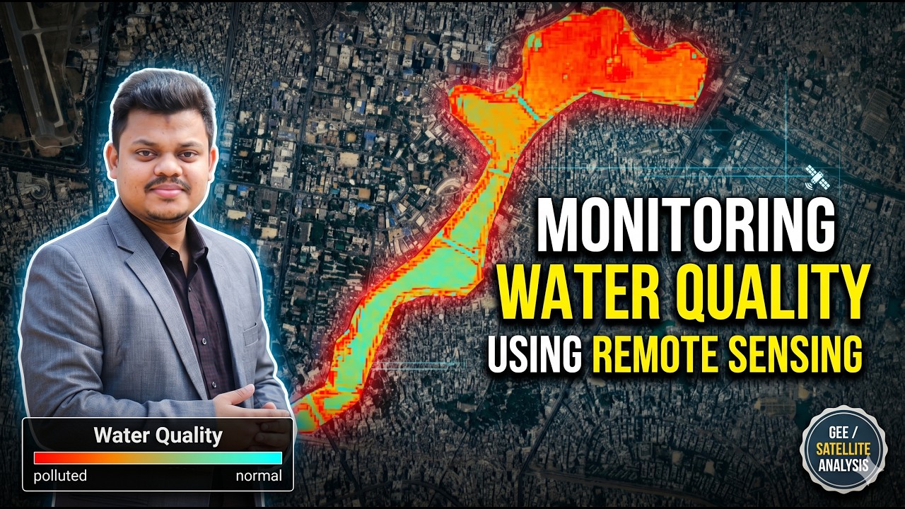 Monitoring Water Quality Remote Sensing in Google Earth Engine