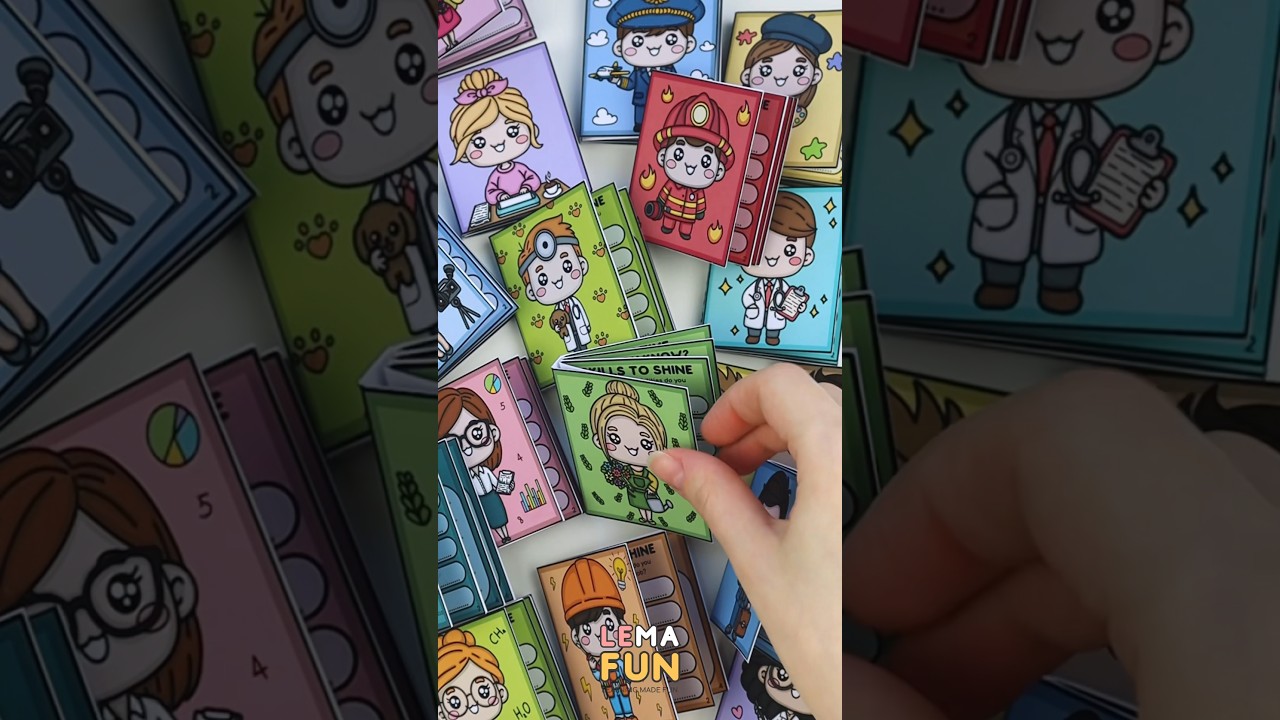 Professions Exploration Kit | Mini Books DIY