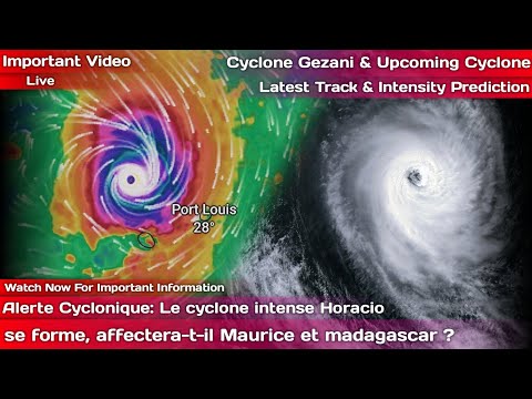 Alerte Cyclonique: Le cyclone intense Horacio se forme, affectera-t-il Maurice et madagascar ?