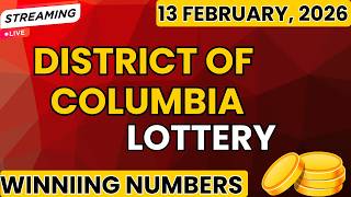 District of Columbia Midday Lottery Results For - 13 Feb, 2026 - DC-2 - DC-3 - DC-4 - DC-5