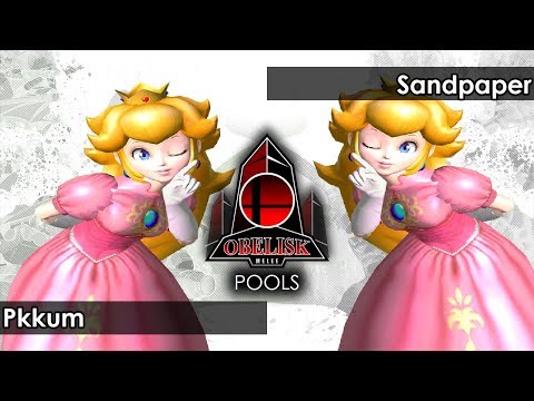 Melee: Pkkum (Peach) V Sandpaper (Peach) - Obelisk 65 Tournament SSBM