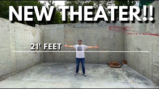 New Theater! | First look of my new dedicated home theater