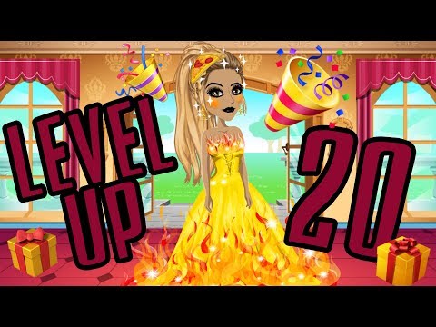 LEVEL 20 - Flame Dress Gift | Movie Star Planet Gaming