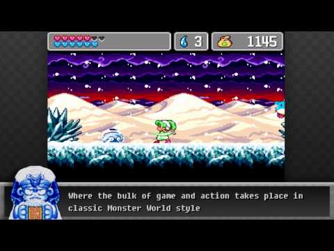 monster world 4 megadrive