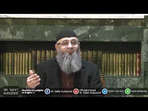 Da li čovjek ima svoju volju ili ne (vjerovanje u kader)_ dr. Safet Kuduzović