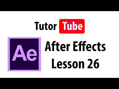 After Effects Tutorial Lesson 1 Composition and Keyframes