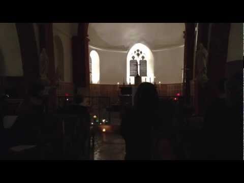 Veillée de prière en l'église de Frotey