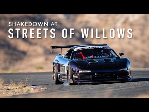 K20 NSX Shakedown at Streets of Willow - 1:20.29 - RS Future Vlog #13