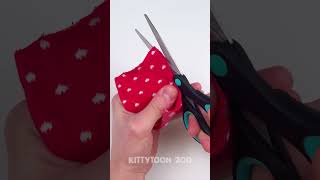 Transform Your Sock into a Stunning Barbie Dress! 🎀✨ DIY Magic!